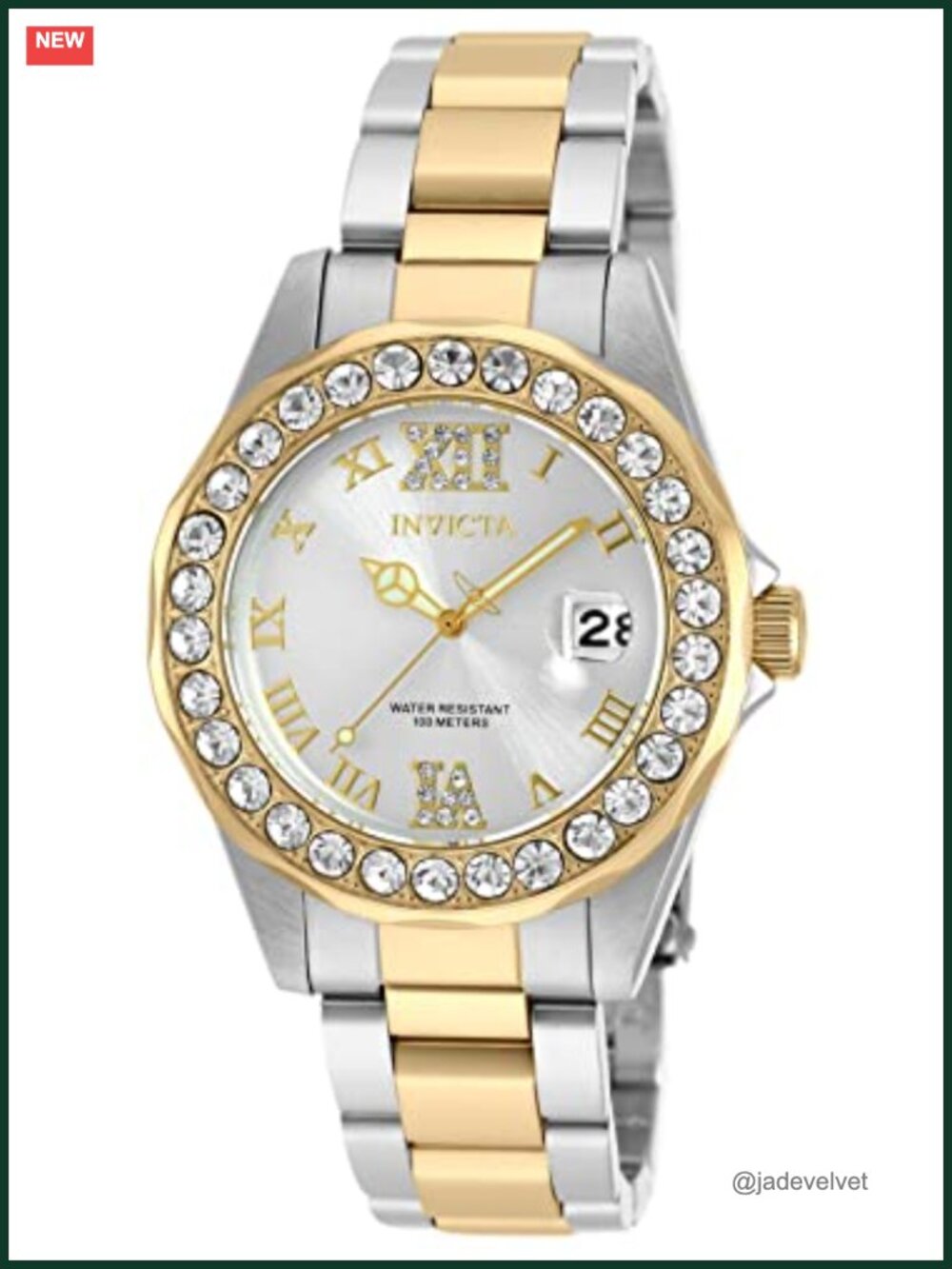 Invicta Pro Diver Quartz Watch Stainless Steel Bracelet 38mm Water Resistant